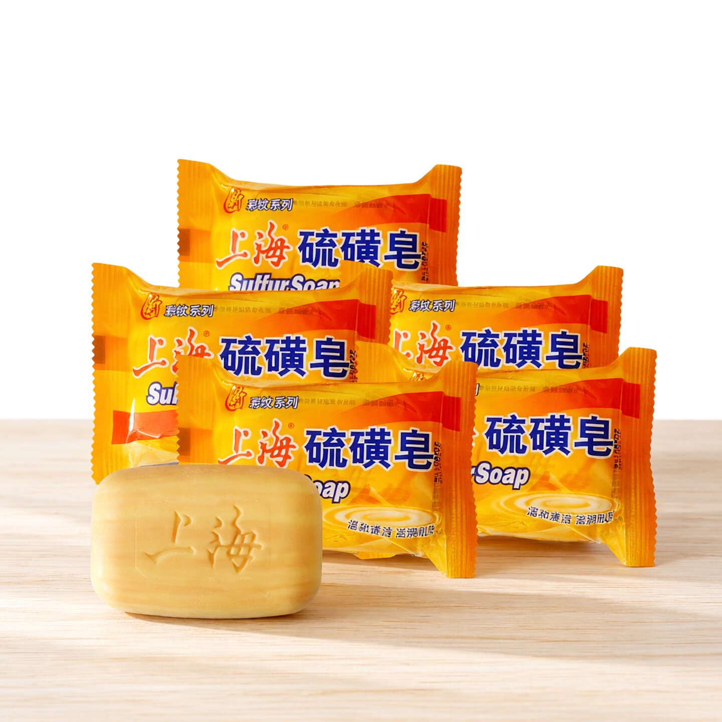 95g硫磺皂温和清洁爽肤香皂沐浴