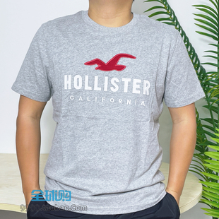T恤男女圆领修身 断码 美国海鸥LOGO短袖 26款 休闲字母刺绣上衣 特价