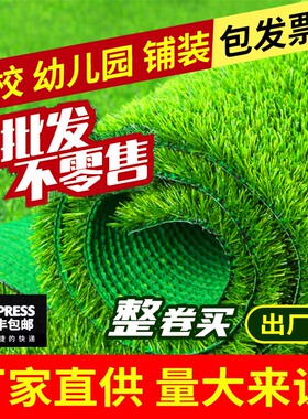 仿真草坪垫子户外装饰塑料绿色假绿植幼儿园地毯人造人工草皮围挡