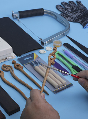 桃木发簪diy材料包半成品