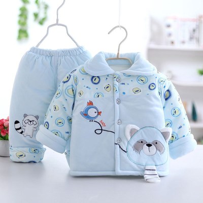 儿童套装棉衣秋冬婴儿棉衣棉裤