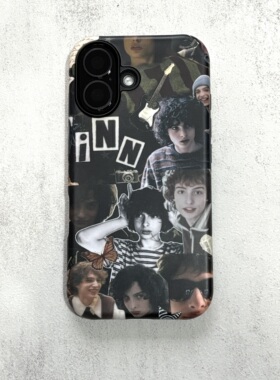 粗心袖口 怪奇物语Finn影视周边个性手机壳 适用安卓苹果iPhone17ProMax16Pro15Pro手机壳