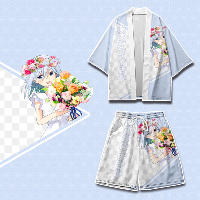 缘结甘神家 甘神朝姬周边羽织法披动漫二次元痛衣服开衫外套五分