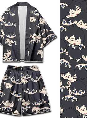 蓝色监狱联名洁世一蜂乐回千切豹马羽织和服动漫痛衣服居家外套