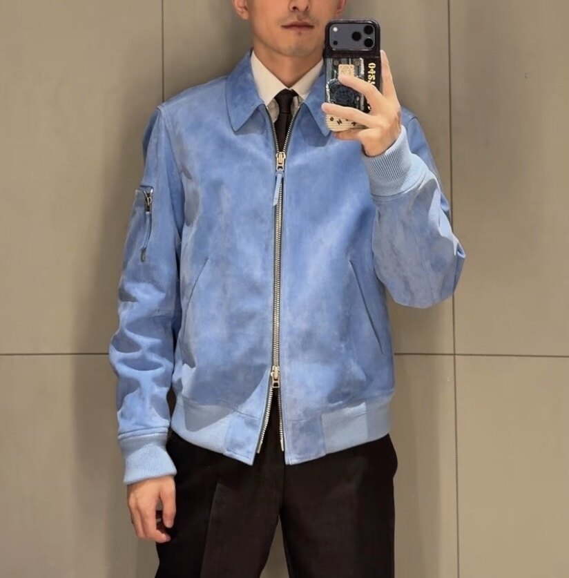 秋冬新款男士皮衣百搭上身效果佳Nww
