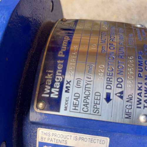 日本易威奇磁力泵MX-251RE6-4. 0.75kw耐酸泵