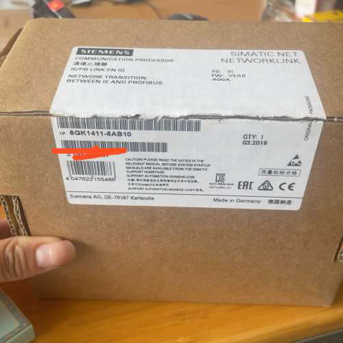 6GK1411-5AB01仅开封，里外序列号一致，需要联系