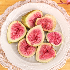 烘焙蛋糕装饰小清新无花果干摆件冻干草莓生日派对水果干饼干装饰