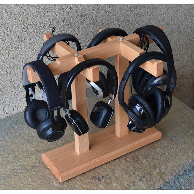 大型实用型头戴式耳机销售展示架6耳机展示架