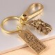 纯黄铜葫芦钥匙扣挂件男女财运挂件旺运貔貅汽车挂饰挂坠情人礼物