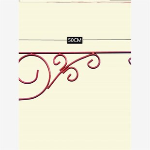 电线杆墙上不锈钢侧面灯笼挂钩支架室外固定架子吊架挂饰专用