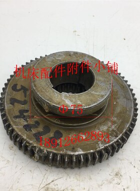 齐齐哈尔C512/C512A立车配件524222内外齿Z24/66/M2/Φ40/L50
