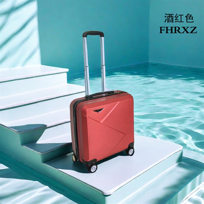 小型密码旅行箱男女轻便行李箱18寸登机箱万向轮拉杆箱.小皮箱可