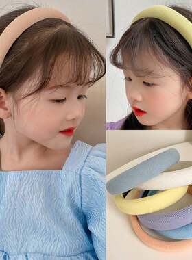 新品 韩式儿g童发箍女童公主宝B宝防滑压发洗脸发卡高颅顶头箍可