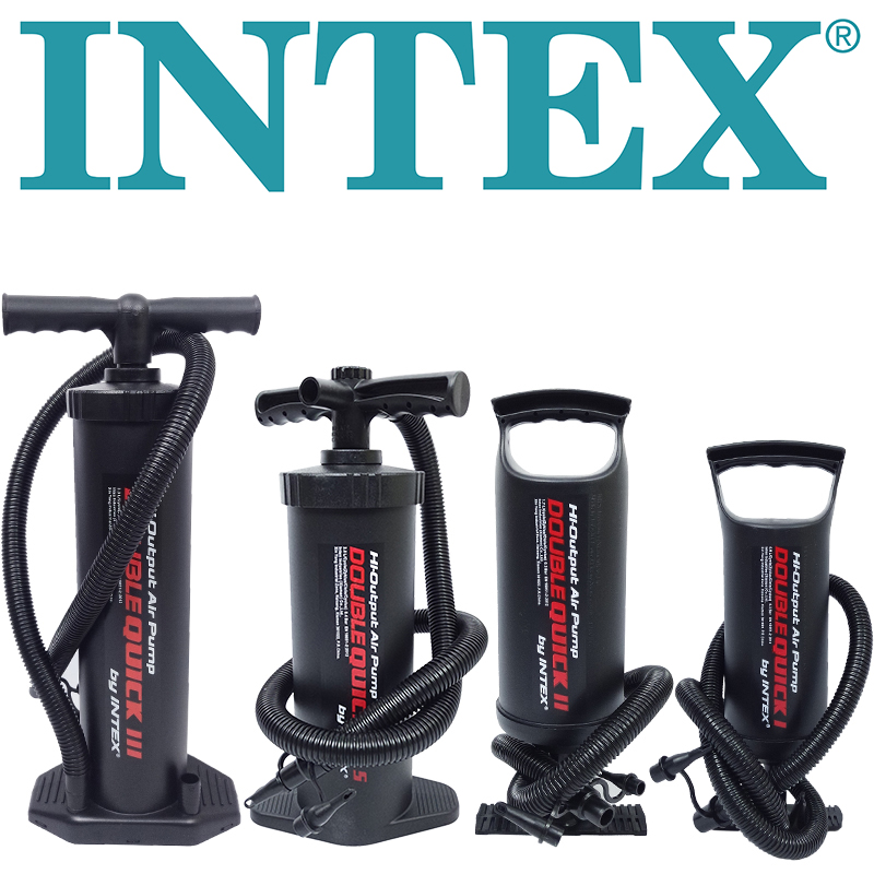 游泳圈充气筒便携手动橡皮船气球户外电泵床垫游泳池皮划艇打气筒