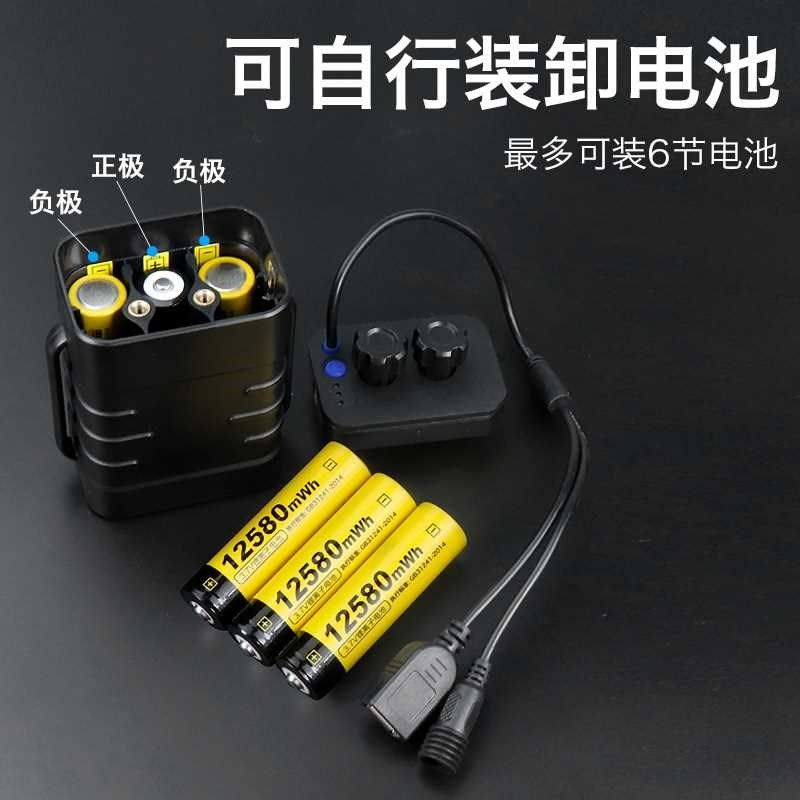 多功能户外电源5V/12V双电压输出露营音响便携式电源防水防雨电源
