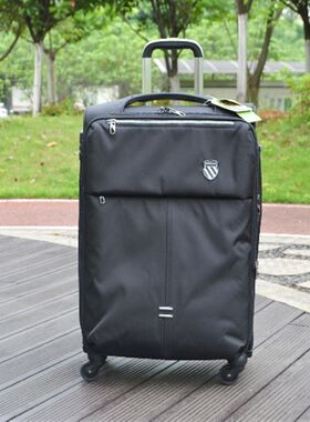 特超轻黑色高档旅行密码箱出国拉杆箱万向轮28寸牛津布X行李箱158