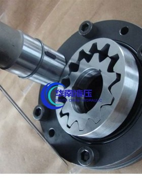 萨奥泵 PV90R75 PV90R100 PV90R130补油齿轮泵配V件配流盘泵 后盖