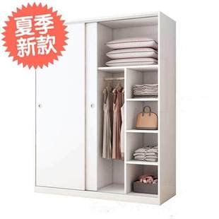 一米二推拉j门衣柜1.2m宽120现代1米2简约1.6M简易80cm长1.4移门