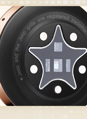 适用于Jeep小金表吉普智能蓝牙女士健康手表原装磁吸充电器表带