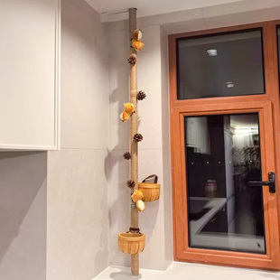 厨房天然气管燃气管美化创意空调管遮丑阳台消防下水管道装饰森系