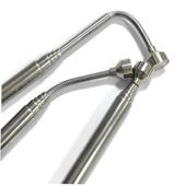 Rotatable with Silver Portable Magnetic Pickup Retractable