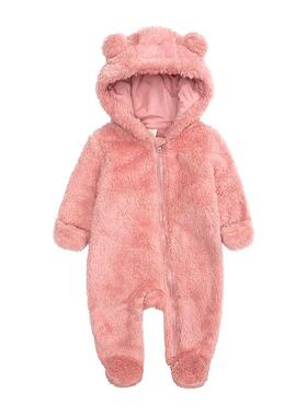 Newborn Baby Rompers Girls Clothes Autumn Winter Boys Fleece