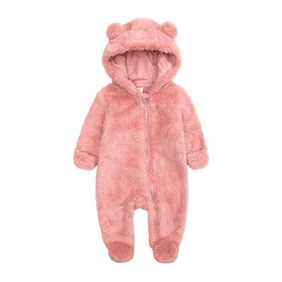 Newborn Baby Rompers Girls Clothes Autumn Winter Boys Fleece