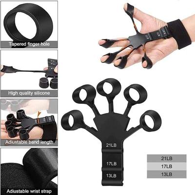 1pcs Silicone Gripster Grip Strengthener Finger Stretcher Ha
