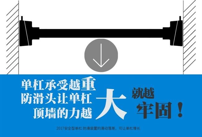 高档免打孔室内墙体单杠引体向上家用门上单扛吊杆吊杠家庭健身器