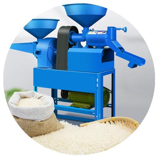 家用组合米机220v碾米磨粉组合碾米机家用打米机小型磨米机粉碎机