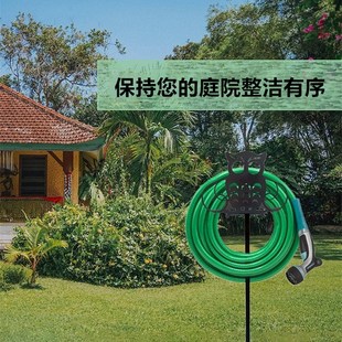花园水管挂钩室外软管收纳架壁挂支架挂H架户外水管架挂管架收管