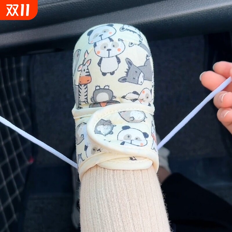 秋冬款婴儿鞋0-1岁软底学