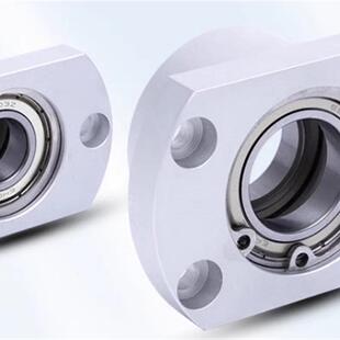 对切边法兰带扣环双轴承座BACB轴承固定支座带座轴承BFP23 BHFCC