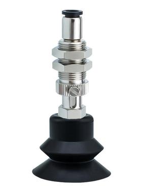 替代VP真空吸盘VP20BN风琴型吸嘴VP2RN机械手配件VP30BS黑色防静