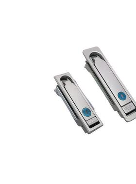 柜门锁 锌合金平面锁方型 E-PAD-84/117/138-D-S E-PAT方形按压