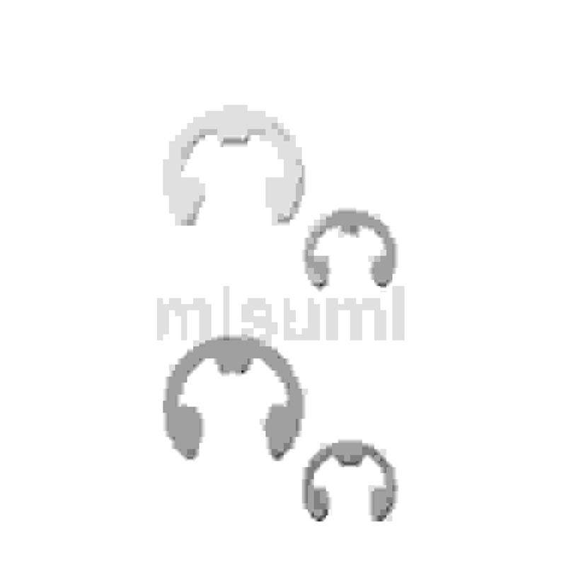 替代MSM卡簧NETW不锈钢E型扣环NETWS1.2/1.5/2/2.5/3/4/5/6/7/8/9