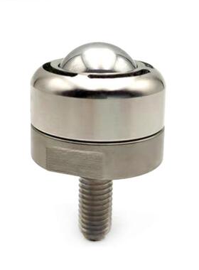 替代米思米/BCBH20/50/120/切削外螺纹安装型/带垃圾排出钢珠滚轮