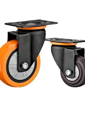 E怡合达CDK01/CDL01/CDL21-D75/D100/D125/D150-N/U/P工业脚轮