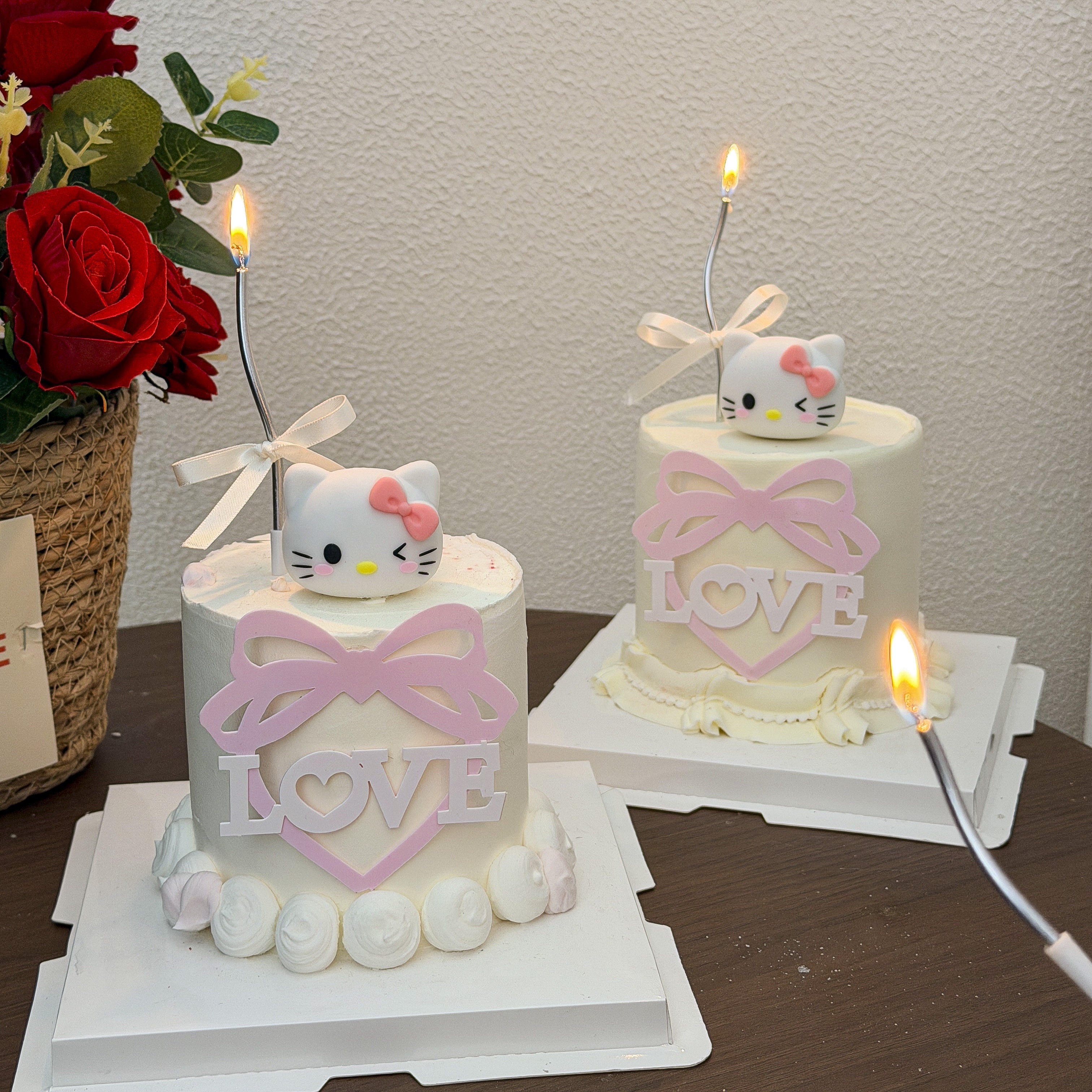 214七夕情人节蛋糕装饰软胶kt猫凯蒂猫摆件亚克力爱心蝴蝶结插件,节庆用品/礼品,节日装扮用品,淘宝优惠券,粉丝福利购,淘宝优惠卷