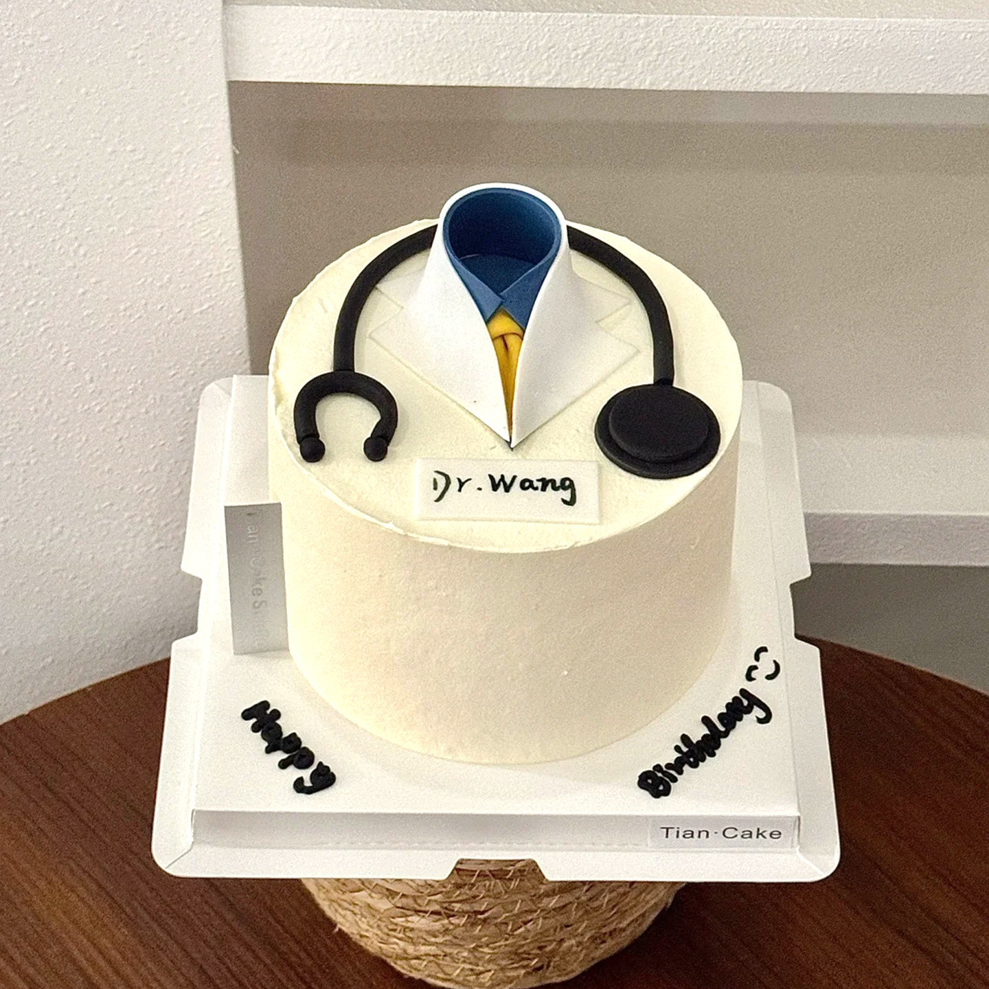 819医师节蛋糕装饰翻糖切模医生护士节日快乐听诊器烘焙刻字模具