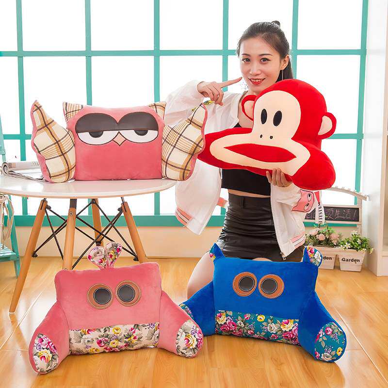 可愛卡通汽車靠墊椅腰靠仿皮男朋友腰枕護腰長途旅行辦公室靠背墊在類目 居家布藝, 靠墊/抱枕中 - 來自Buy2taobao.com提供專業的淘寶代購服務