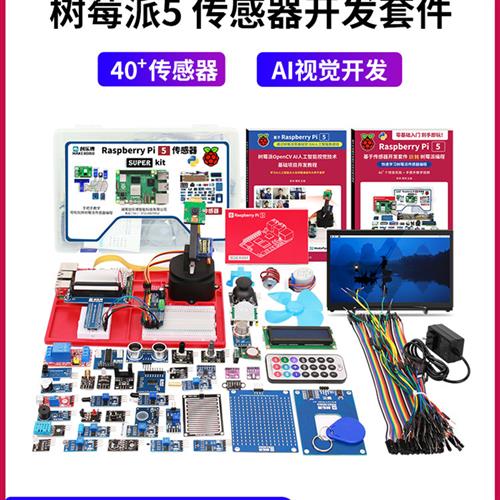 树莓派55b第五代开发板传感器套件Ai Vision树莓派54g 8g