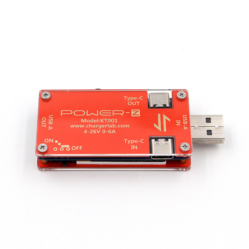 ChargerLAB POWER-Z 充电头网测试仪 KT001 EMC测试推荐