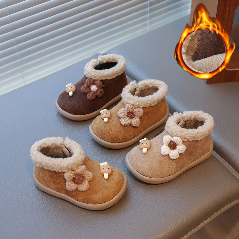 女童二棉鞋加绒勃肯鞋0一1-3岁儿童外穿秋冬婴幼儿软底宝宝雪地靴,童鞋/婴儿鞋/亲子鞋,学步鞋,淘宝优惠券,粉丝福利购,淘宝优惠卷