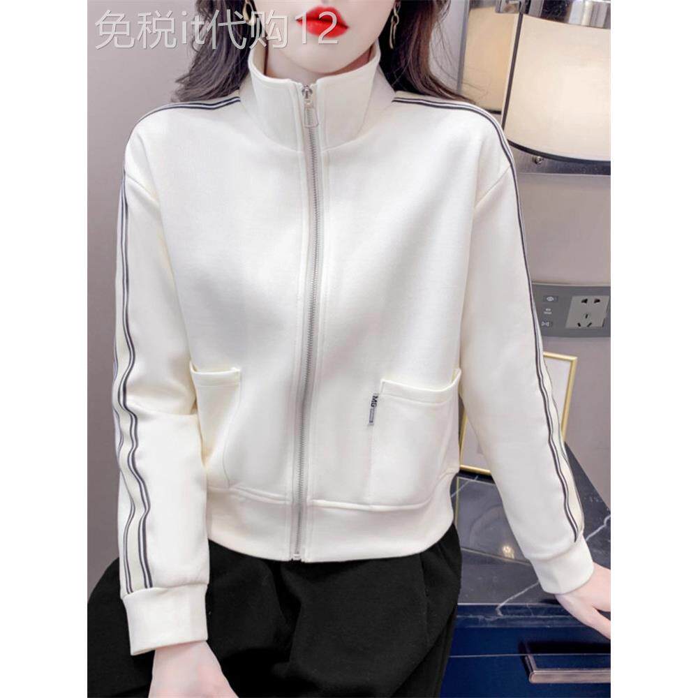 潮牌2025春秋新款卫衣女小个子时尚休闲百搭显瘦棒球服上衣短外套