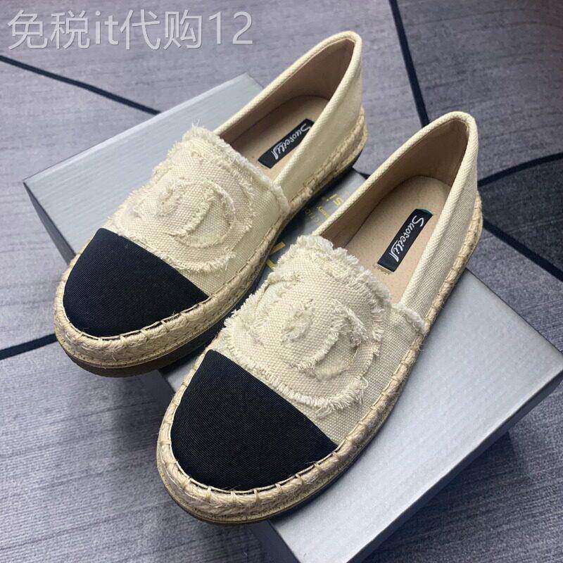 平底百搭帆布鞋女鞋2025春季新款透气懒人一脚蹬豆豆乐福鞋渔夫鞋