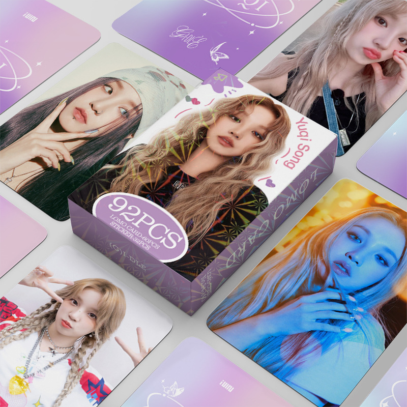 现货92pcs(G)I-DLE宋雨琦小卡