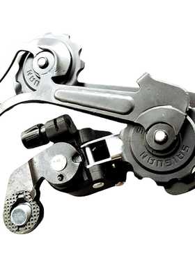 新款直销山地自行车7速21速后拨黑色后变速器/烟拨勾拨两款骑行用