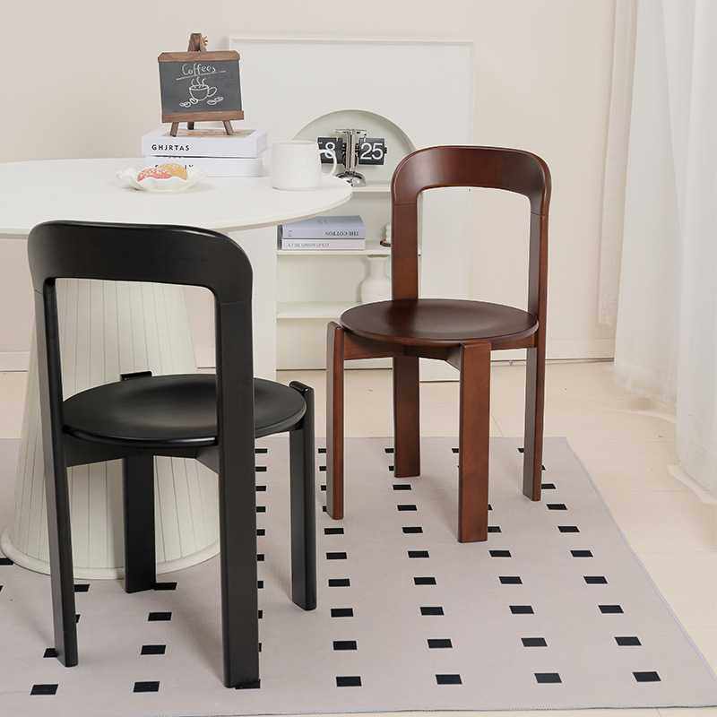 新款直销中古实木餐椅家用小户型椅子卧室化妆书房单人简约餐厅吃,住宅家具,餐椅,淘宝优惠券,粉丝福利购,淘宝优惠卷